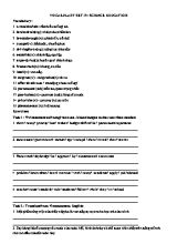 Luyện thi IELTS - Vocabulary set 19 Science education